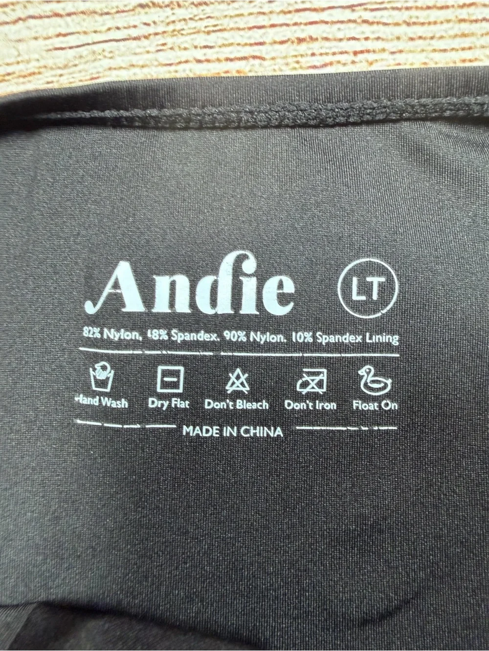 Andie Classic Black One-Piece Swimsuit